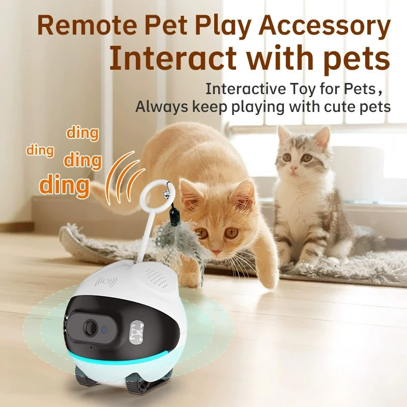 Home Security Robot Dog - Cámara IP Inteligente para Mascotas con