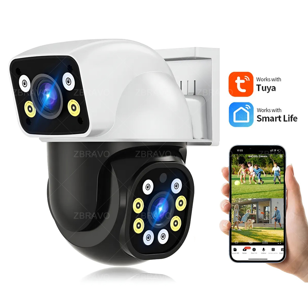 Home Security Outdoor Cameras - Cámara Exterior Inteligente Smartlife 8MP WiFi
