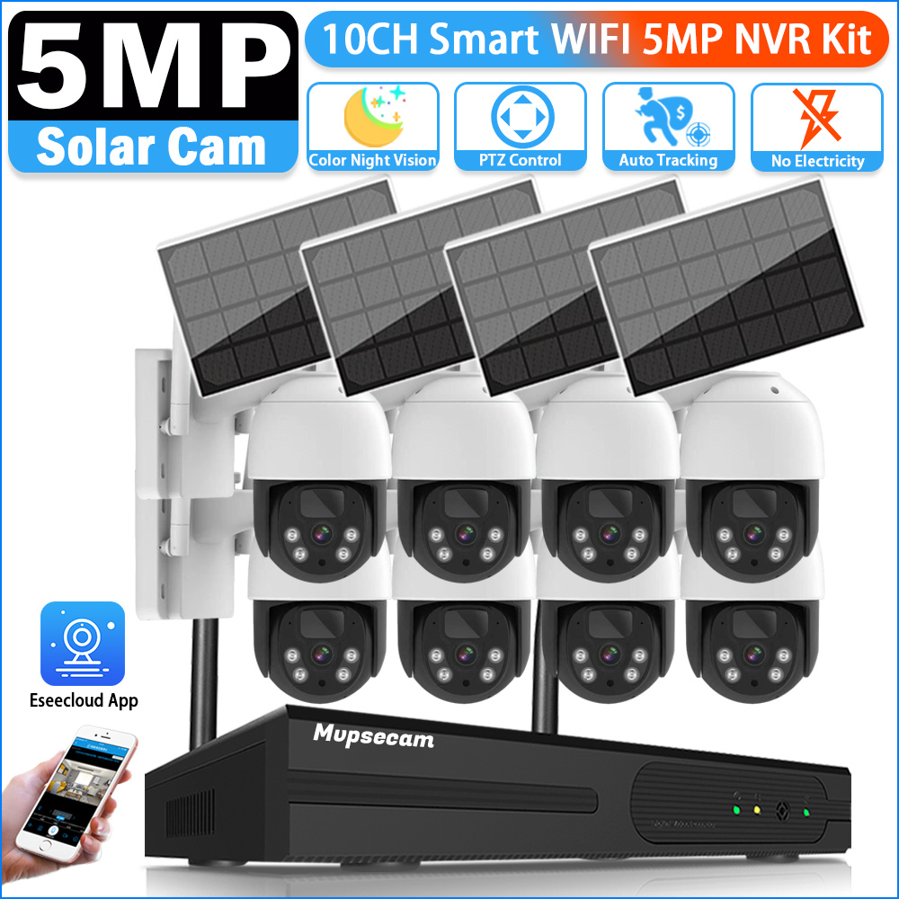 Nvr Kit 8 Channel - Kit de Sistema de Cámara IP