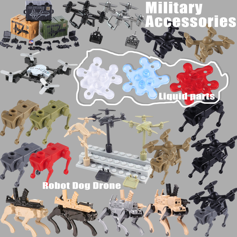 Home Security Robot Dog - WW2 accesorios militares UAV Robot perro