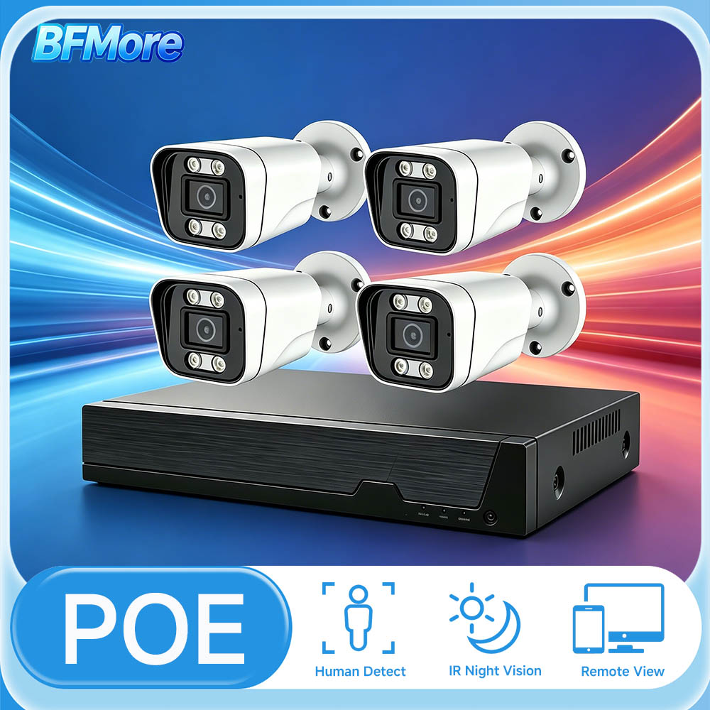 Home Security Video Systems - Sistema de Seguridad BFMore 8MP 4K