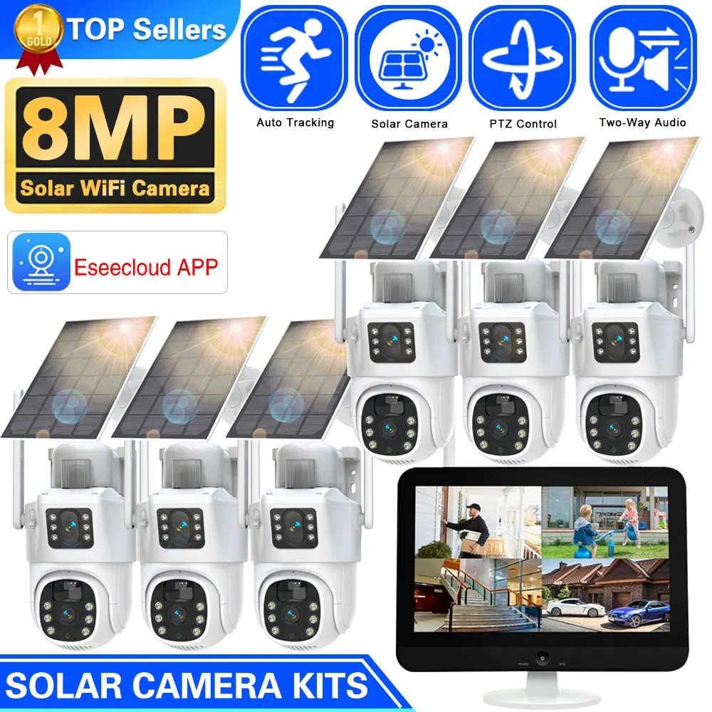 Nvr Kit 8 Channel - Sistema de videovigilancia de seguimiento automático,