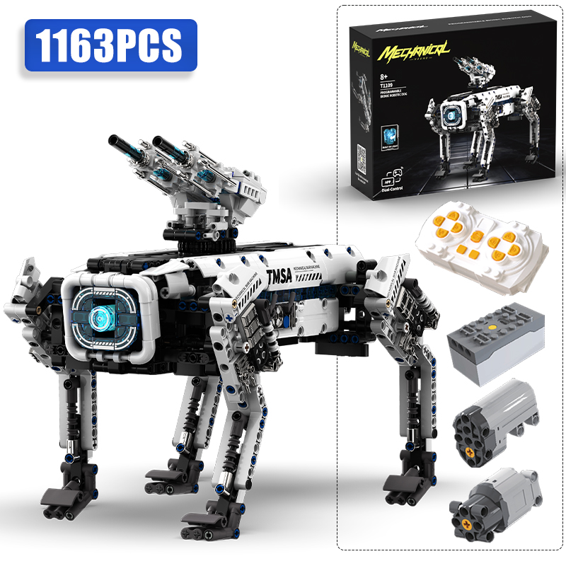 Home Security Robot Dog - Robot de Programación STEM, Bloques de