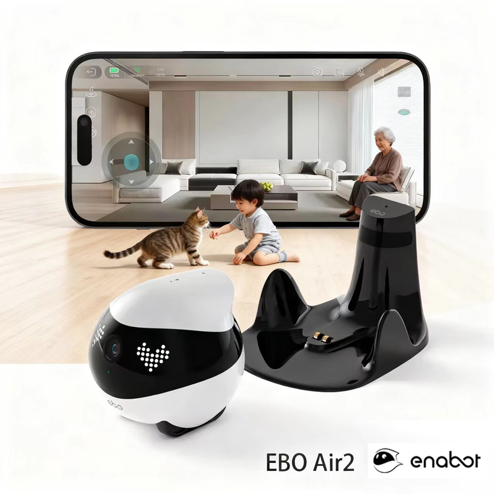 Enabot EBO AIR 2 Robot compañe - Home Security Robot Dog reseña y precio