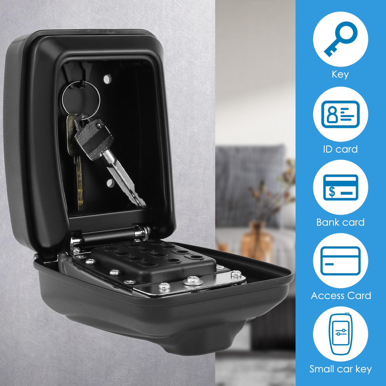 Caja de bloqueo de llave de mo - Home Security Essential reseña y precio