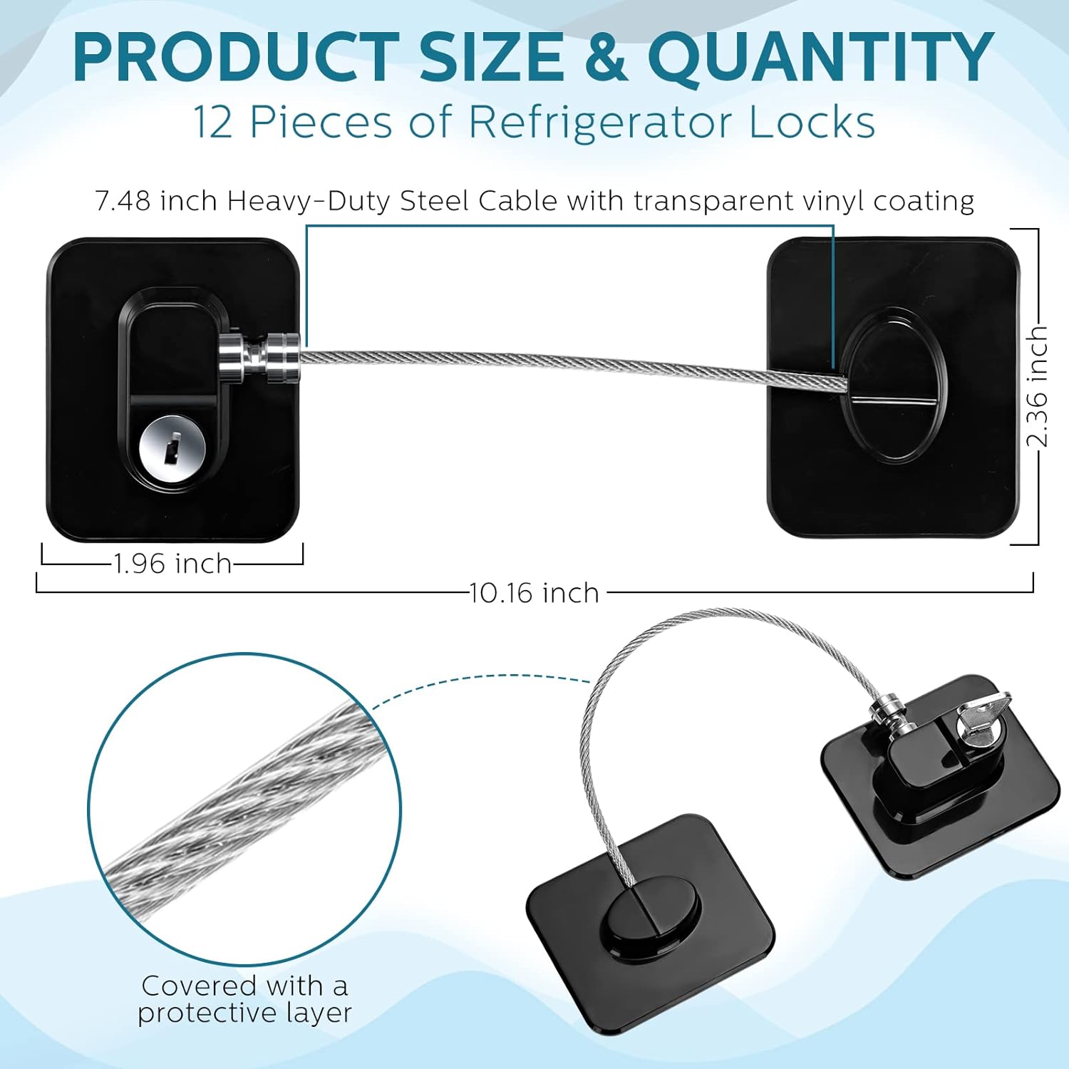 Cerradura de seguridad para be - Home Security Essential reseña y precio