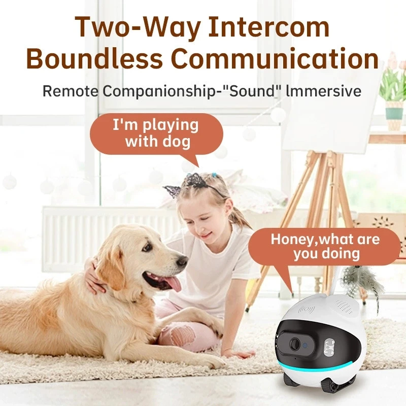 Cámara IP Inteligente para Mas - Home Security Robot Dog reseña y precio