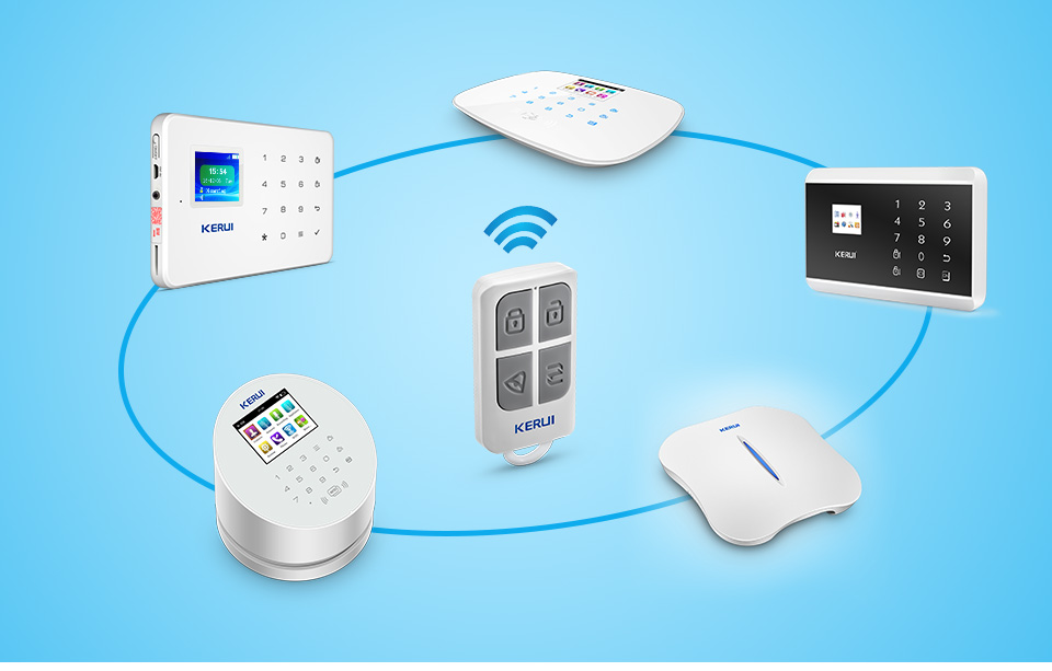 KERUI-llavero inalámbrico de 4 - Home Security Essential reseña y precio