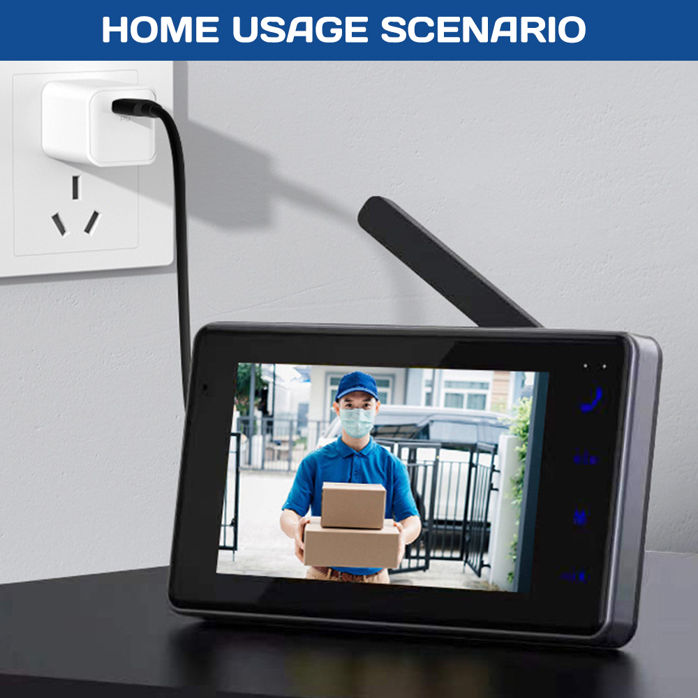 Videoportero Inalámbrico con P - Home Security Video Systems reseña y precio