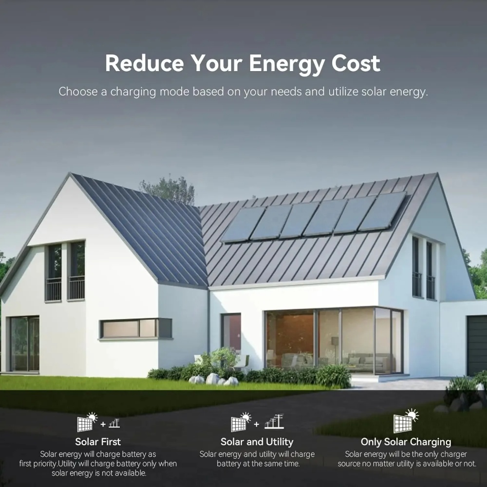 Inversor Paralelo PowMr 48V 12 - Home Security Battery reseña y precio