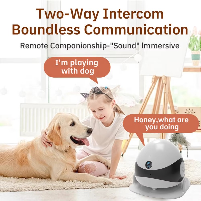 Cámara Robot Inalámbrica 2K HD - Home Security Robot Dog reseña y precio