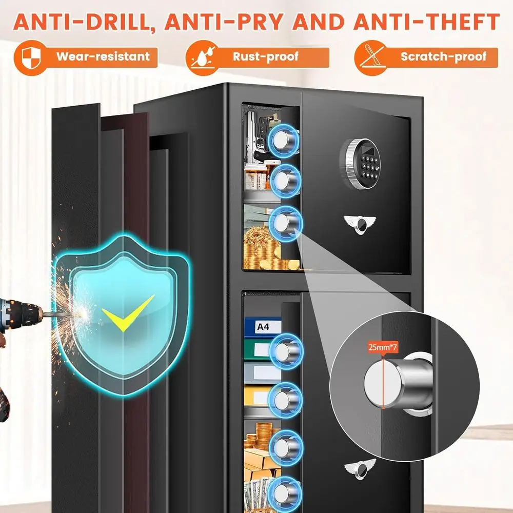 Caja Fuerte de Seguridad Doble - Home Security Xl reseña y precio