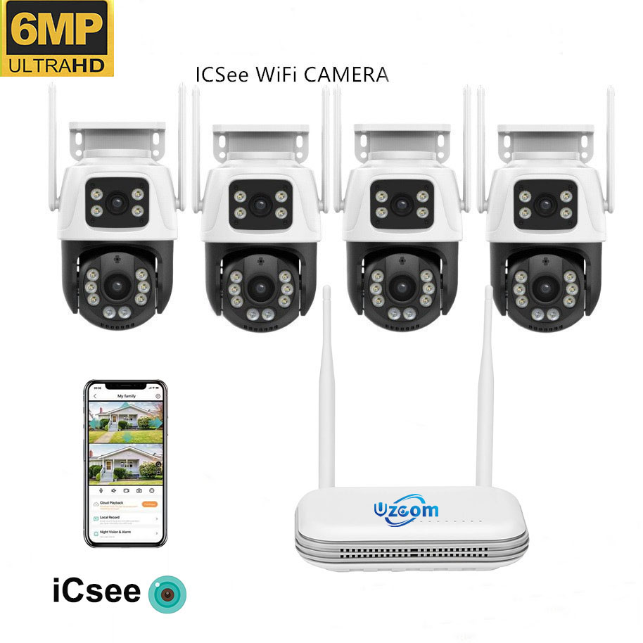 Kit NVR Wifi con Cámara IP Ext - Home Security Video Systems reseña y precio