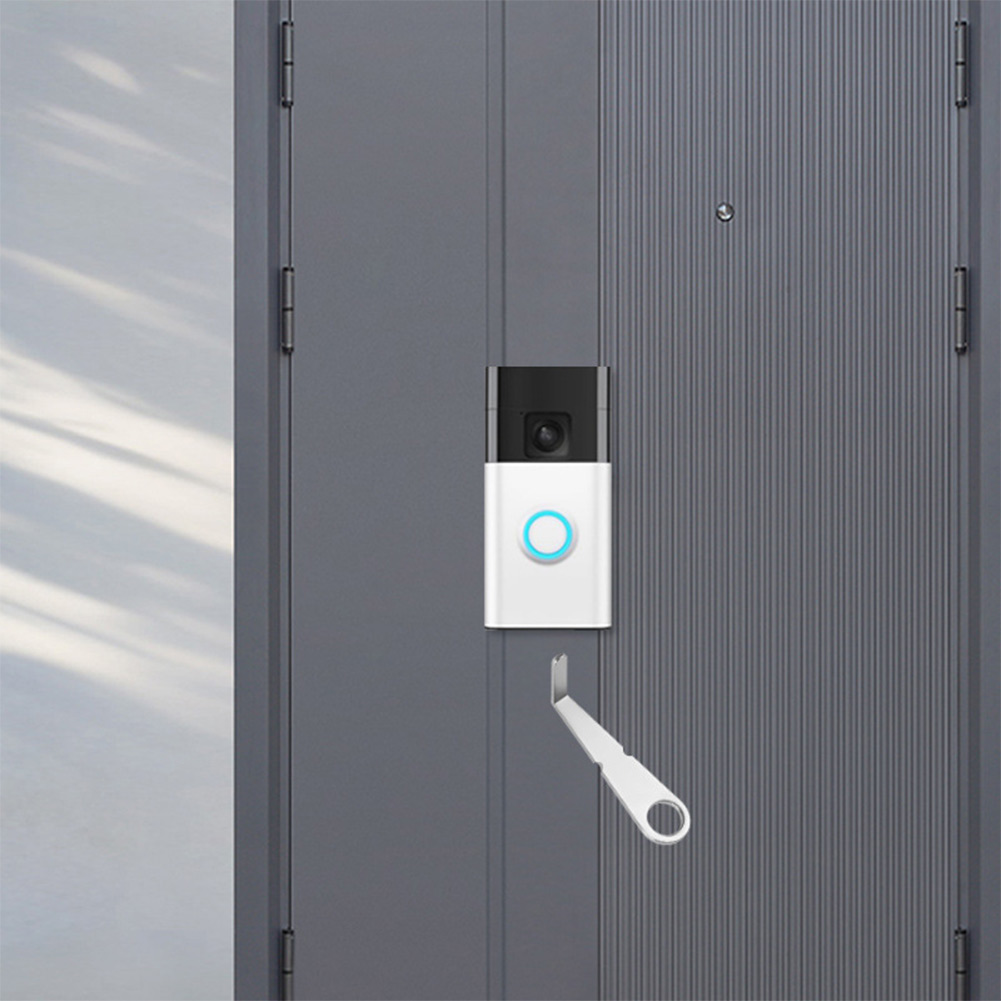 Llave plateada para timbre de  - Home Security Essential reseña y precio