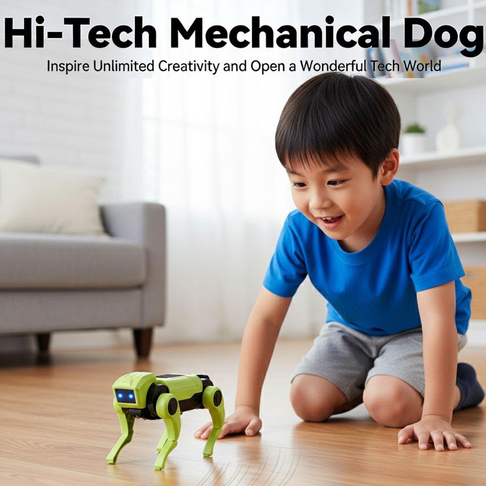 1/2PCS Juguetes Mecánicos DIY  - Home Security Robot Dog reseña y precio