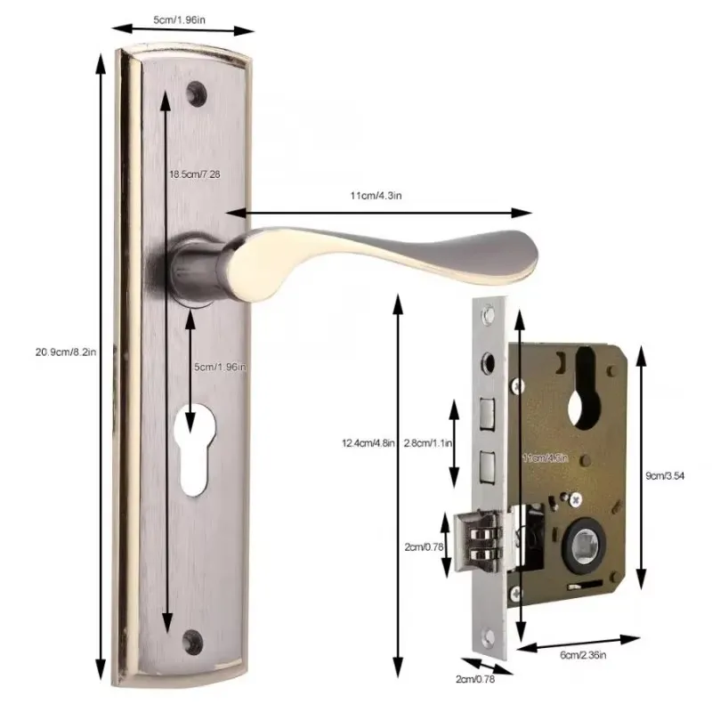 Cerradura de manija de Puerta  - Home Security Essential reseña y precio