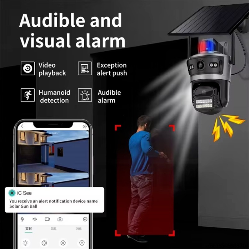 Cámara de Seguridad Solar Inal - Home Security Outdoor Cameras reseña y precio