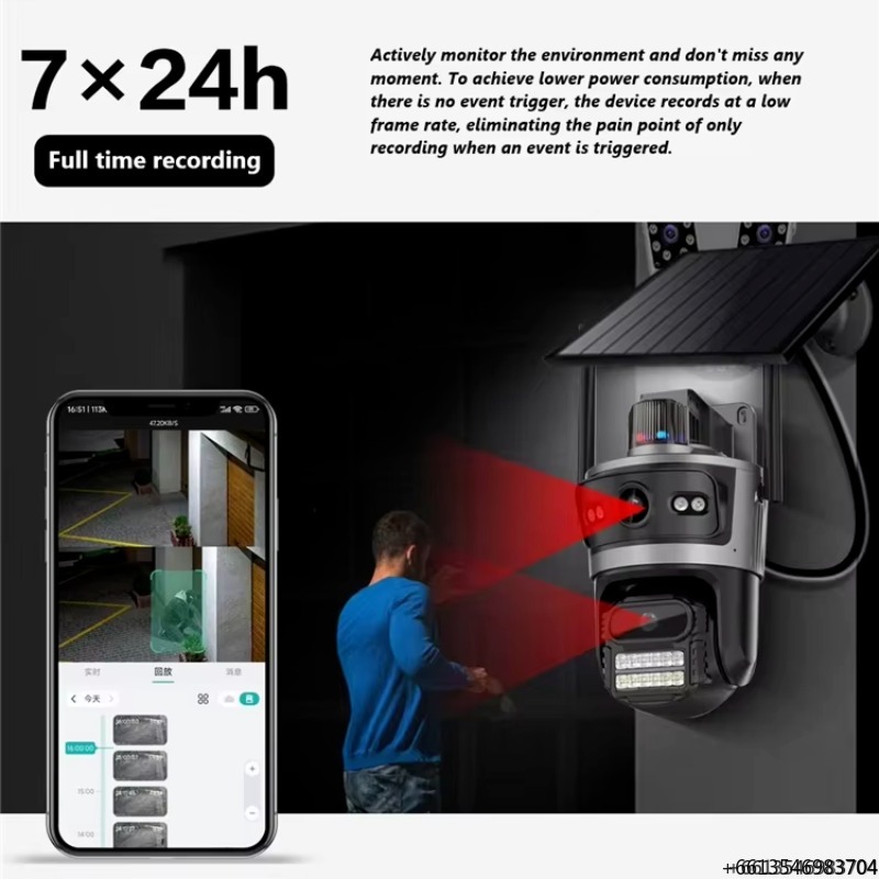 Cámara de Seguridad Solar Inal - Home Security Outdoor Cameras reseña y precio