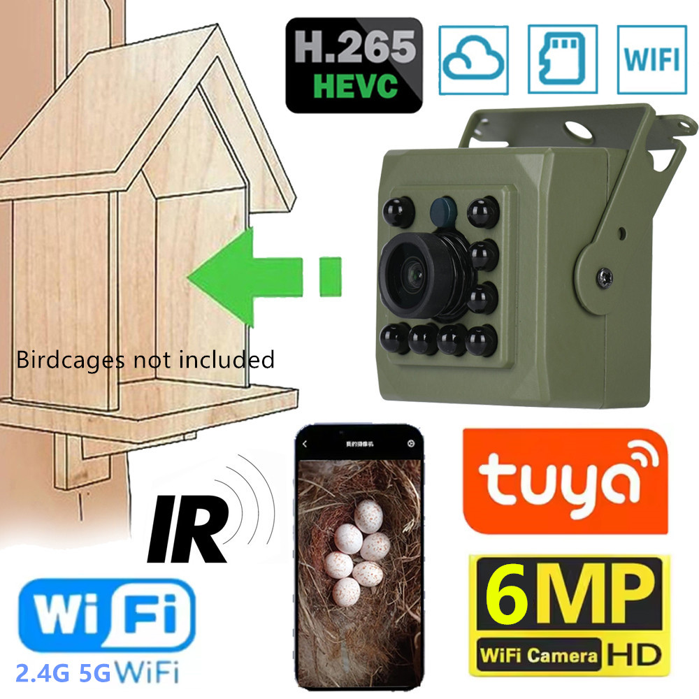 6MP 4MP POE 2K Tuya Mini cámar - Home Security Video Systems reseña y precio