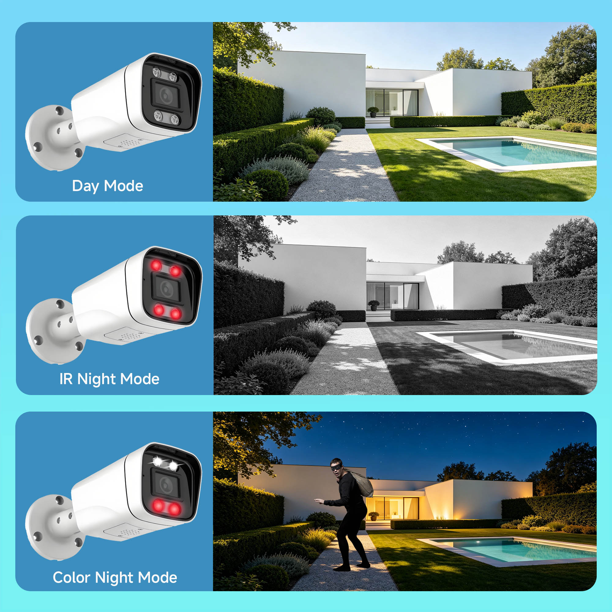 Sistema de Seguridad BFMore 8M - Home Security Video Systems reseña y precio