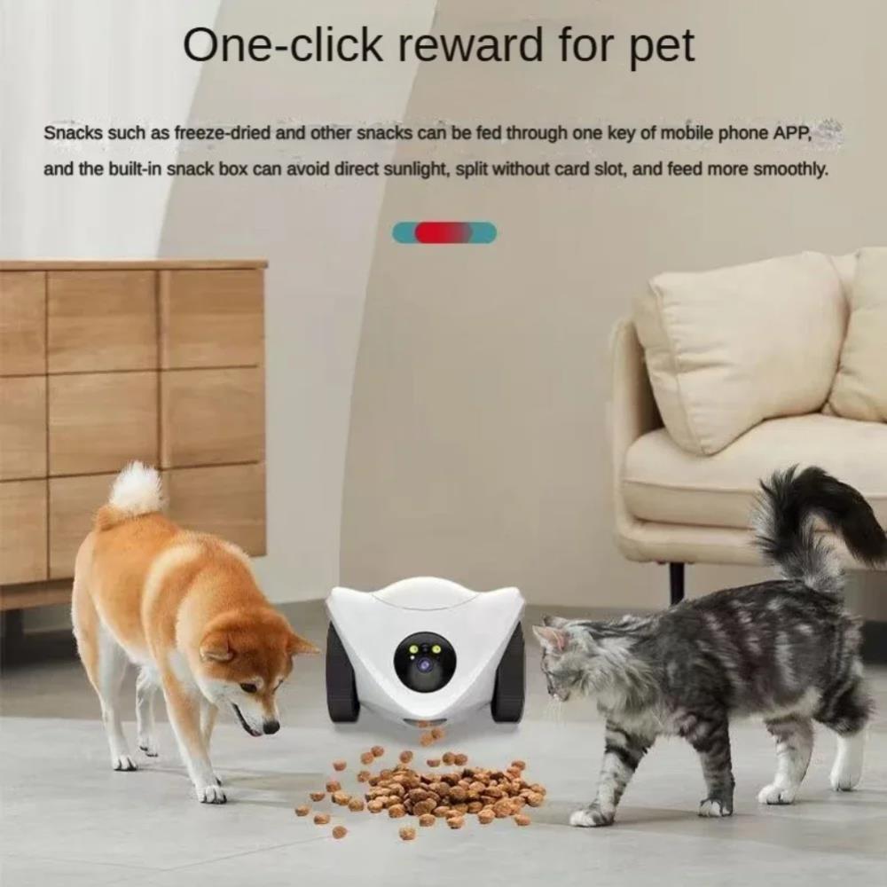 Cámara Robot para mascotas, cá - Home Security Robot Dog reseña y precio