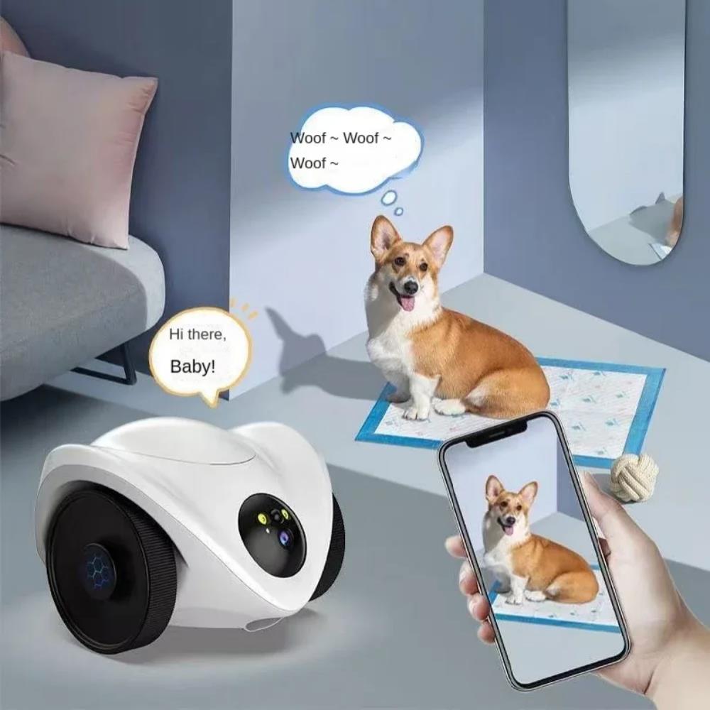 Cámara Robot para mascotas, cá - Home Security Robot Dog reseña y precio