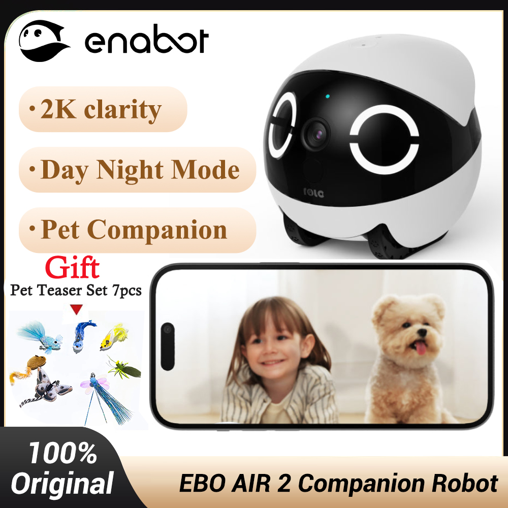 Enabot EBO AIR 2, Cámara de Se - Home Security Robot Dog reseña y precio