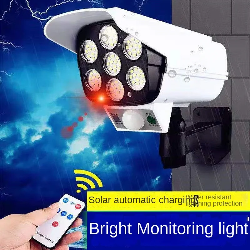 Luz Solar para exteriores, Sen - Home Security Battery reseña y precio