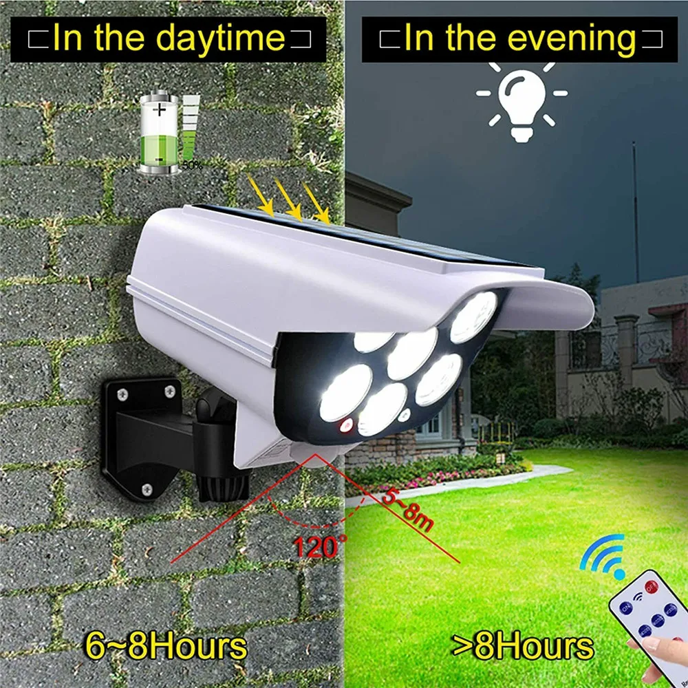 Luz Solar para exteriores, Sen - Home Security Battery reseña y precio