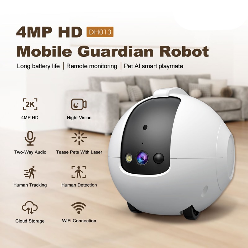 Cámara de Seguridad para el Ho - Home Security Robot Dog reseña y precio