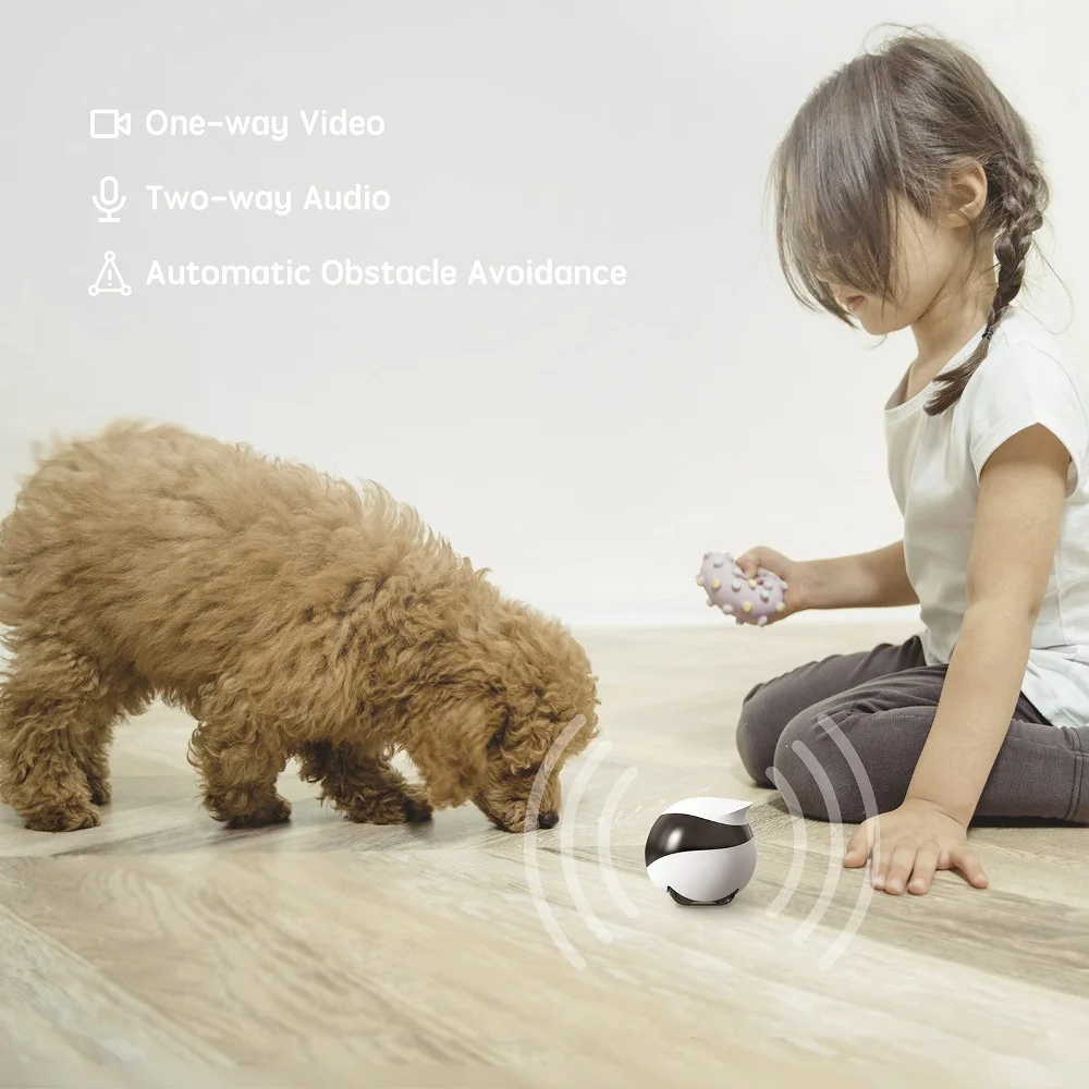 SE-Robot de cámara para perro, - Home Security Robot Dog reseña y precio