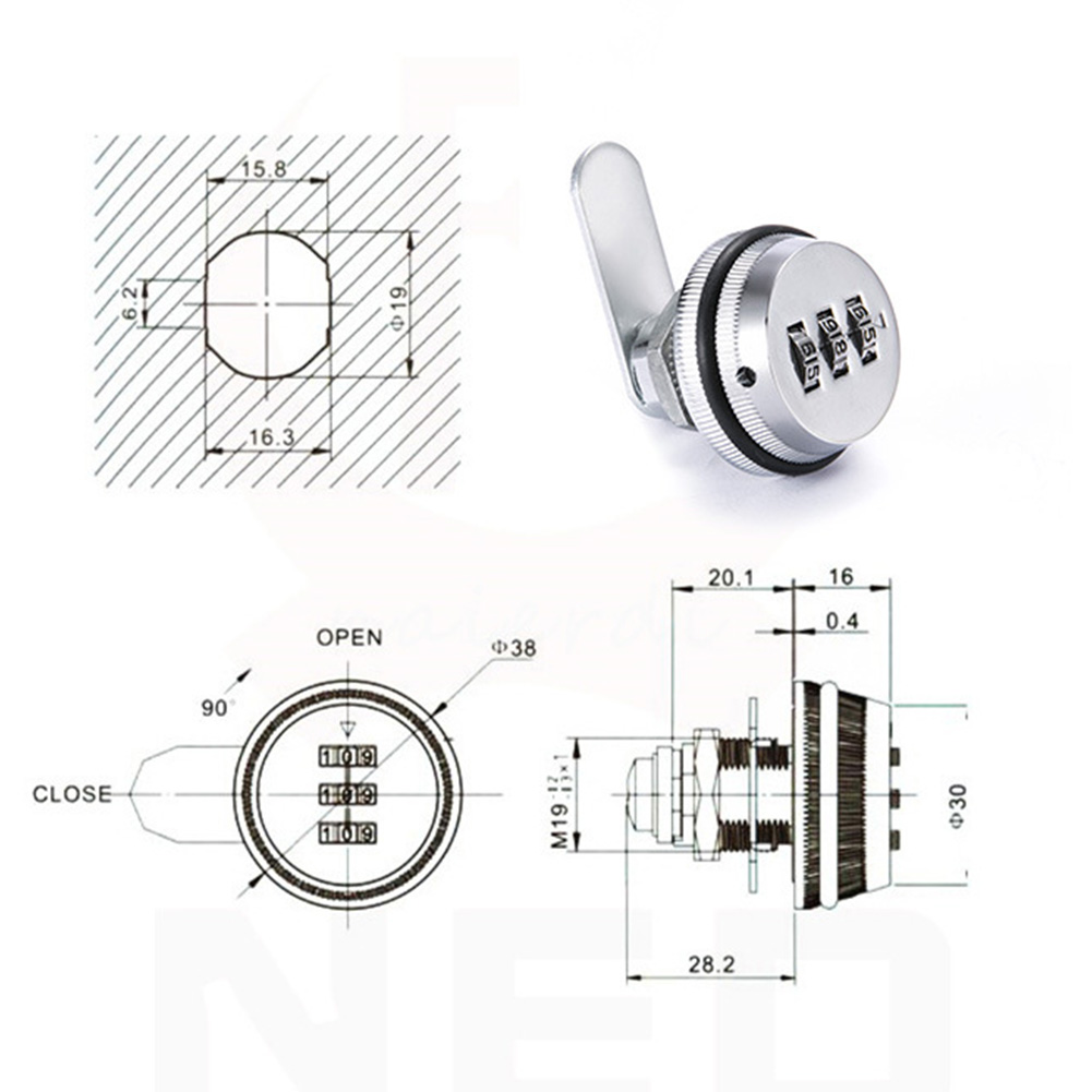 Cerradura de Seguridad de 3 Dí - Home Security Essential reseña y precio