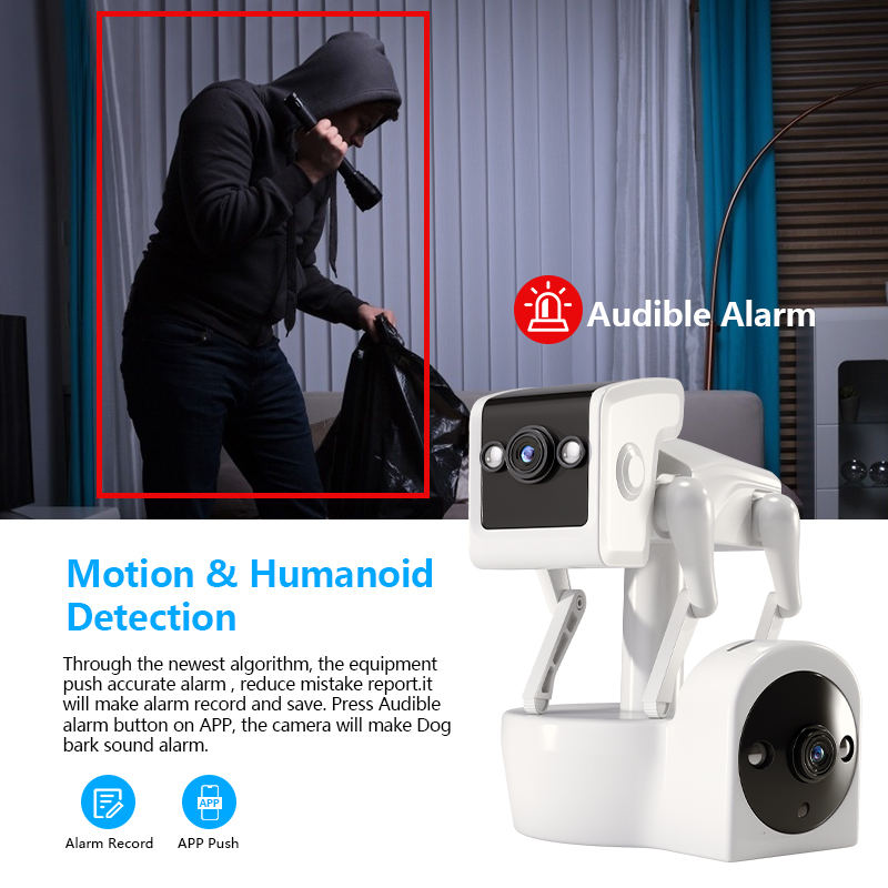 Cámara para perro Robot de dob - Home Security Robot Dog reseña y precio