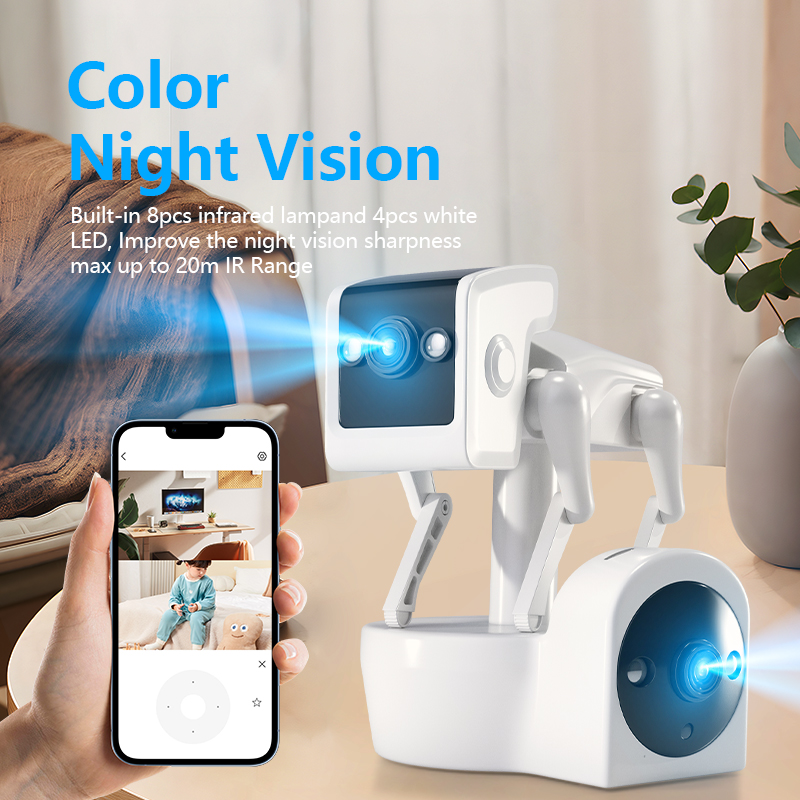 Cámara para perro Robot de dob - Home Security Robot Dog reseña y precio
