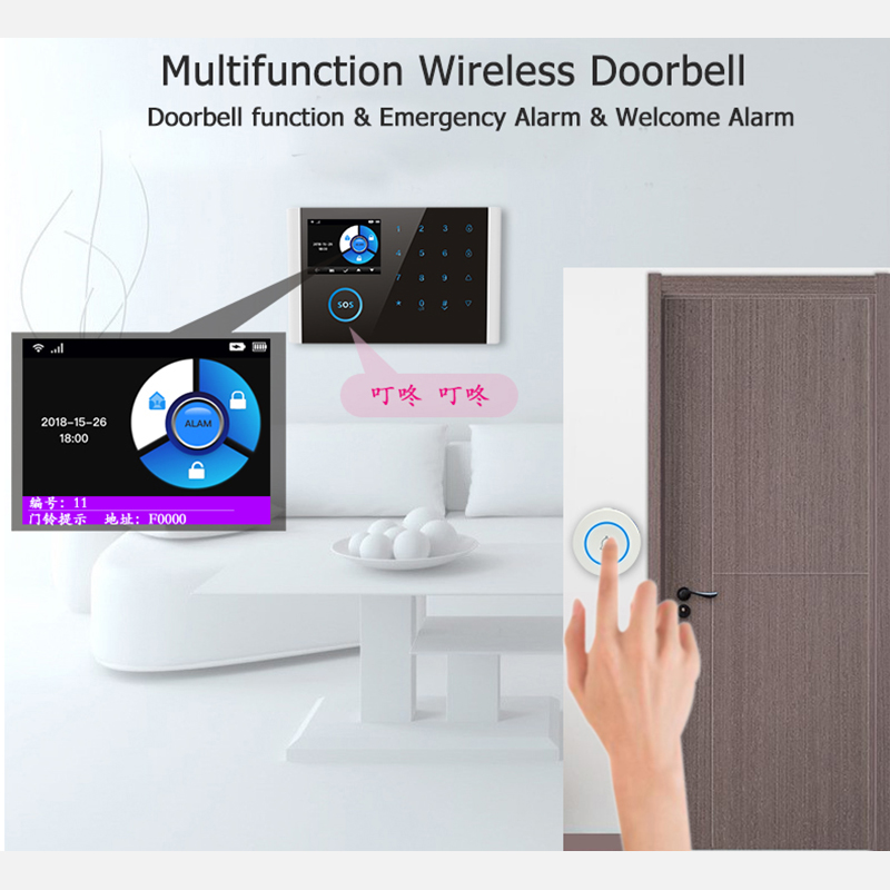 Nuevo timbre inalámbrico de 43 - Home Security Essential reseña y precio