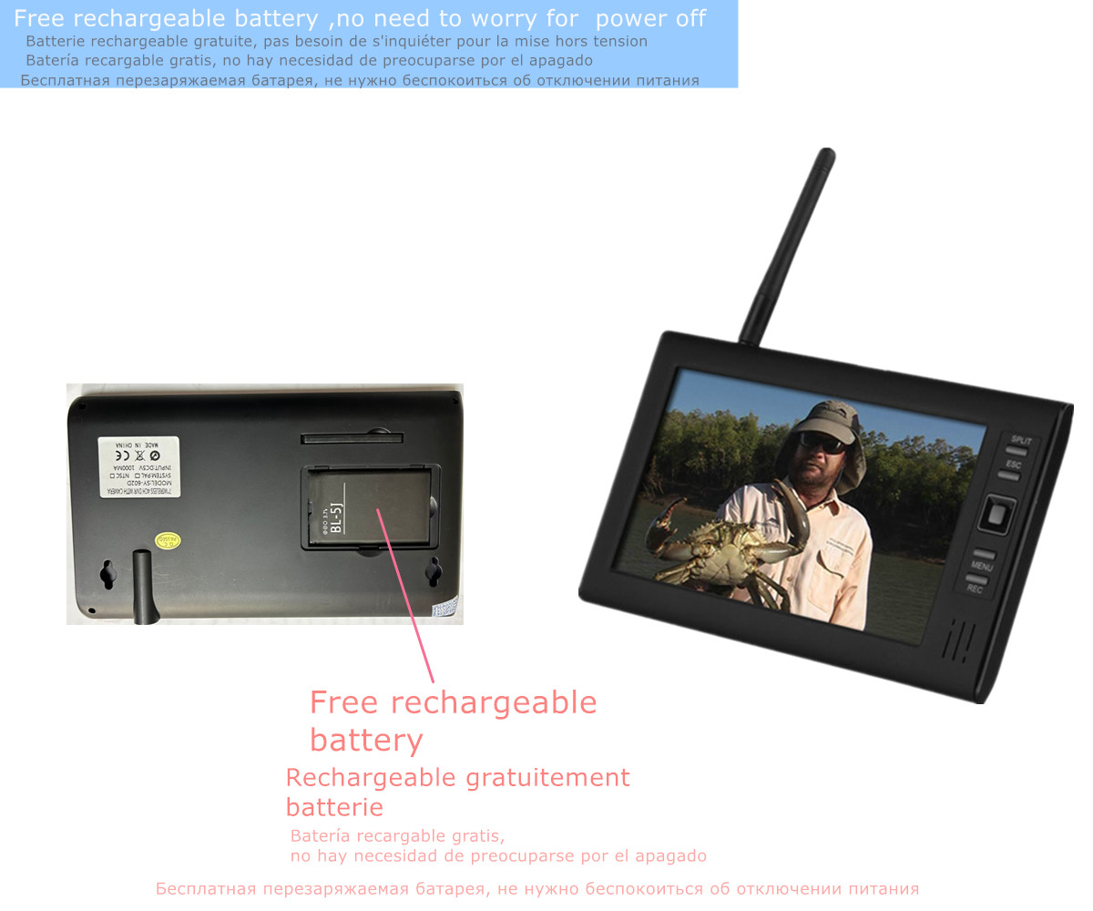 Sistema de seguridad cctv lcd  - Home Security Battery reseña y precio