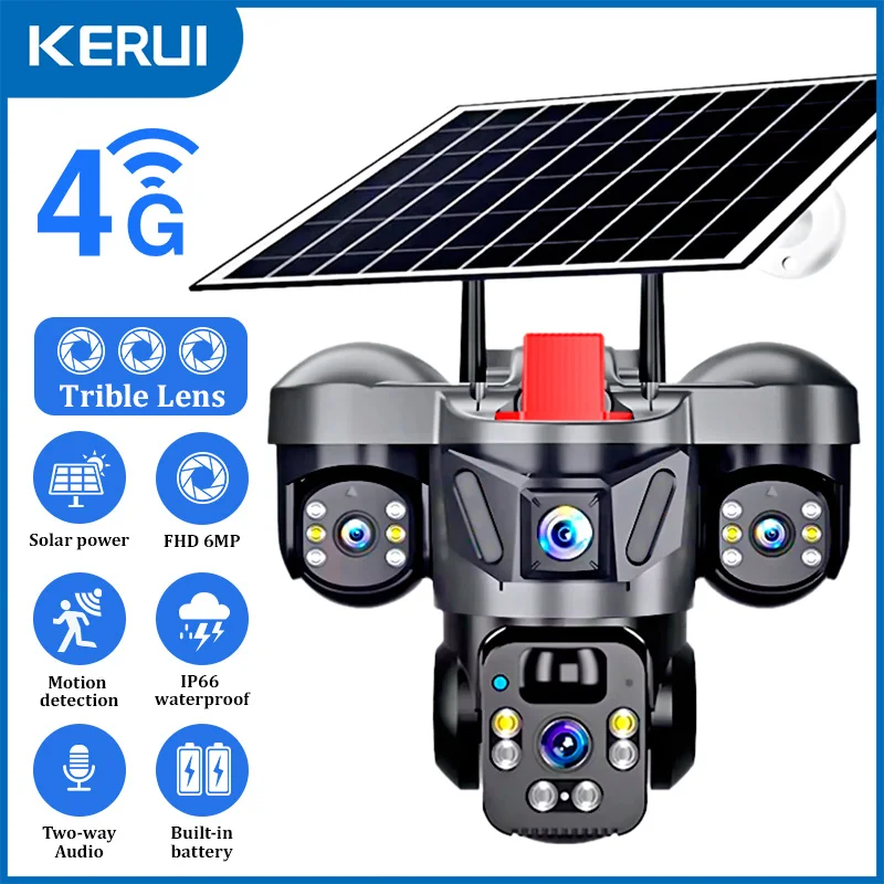 KERUI V380 Pro exterior PTZ 6M - Home Security Outdoor Cameras reseña y precio