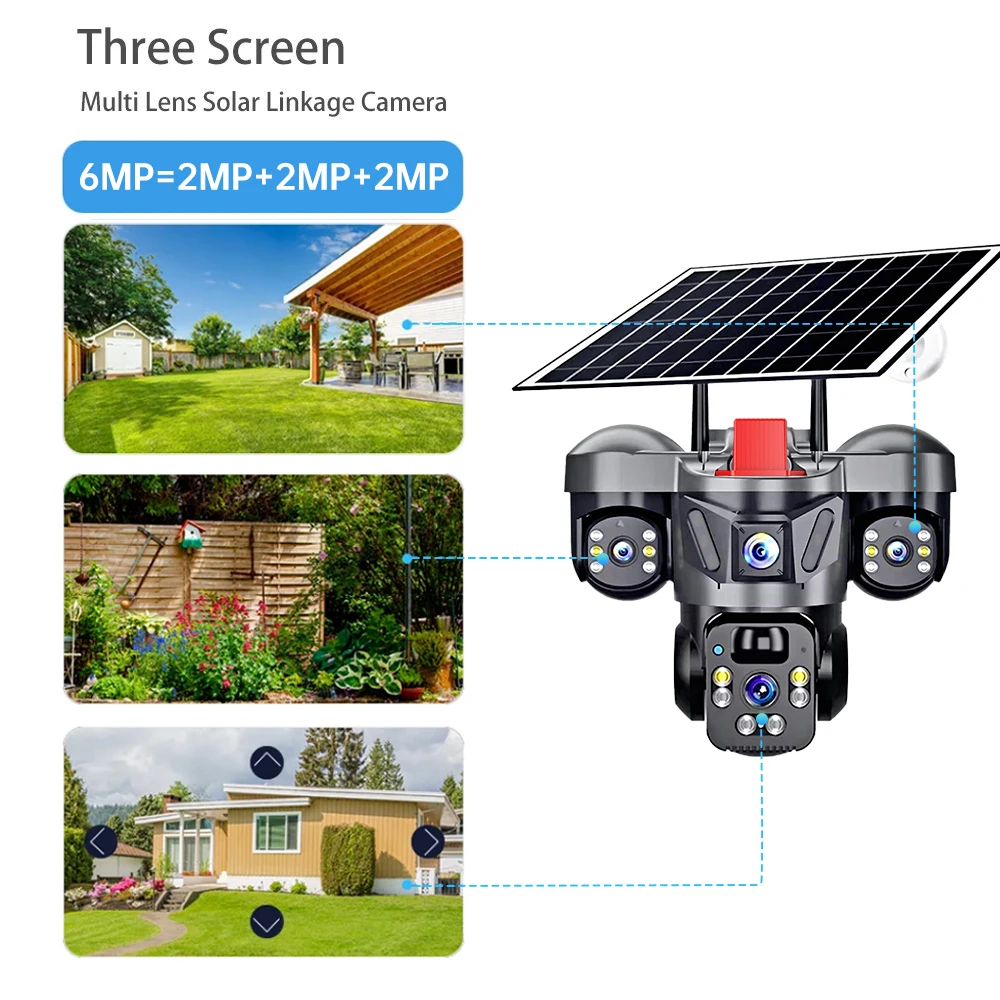 KERUI-cámara PTZ para exterior - Home Security Battery reseña y precio