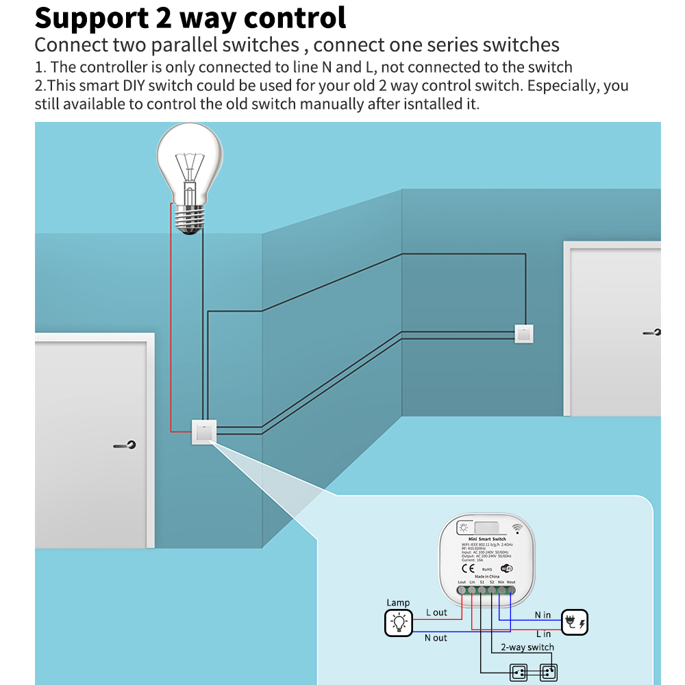 Interruptor de Luz Inteligente - Home Security Battery reseña y precio