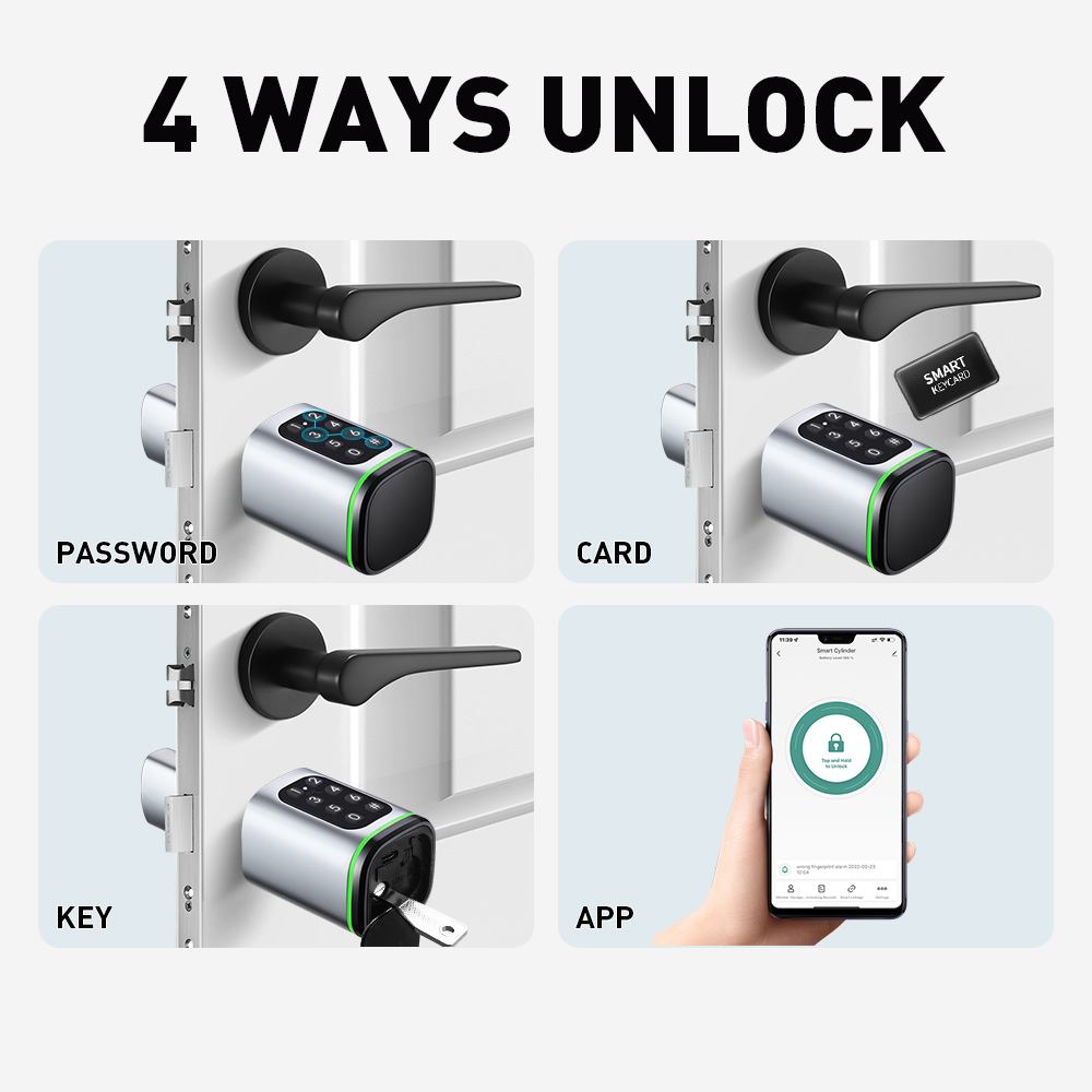 Cerradura de cilindro intelige - Home Security Essential reseña y precio