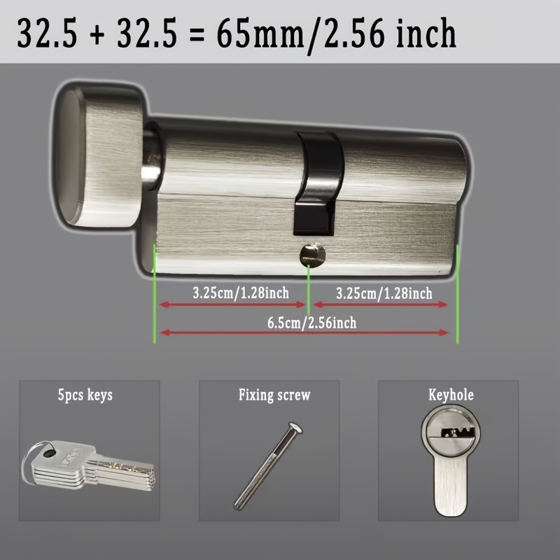 Cilindro de cerradura antirrob - Home Security Essential reseña y precio