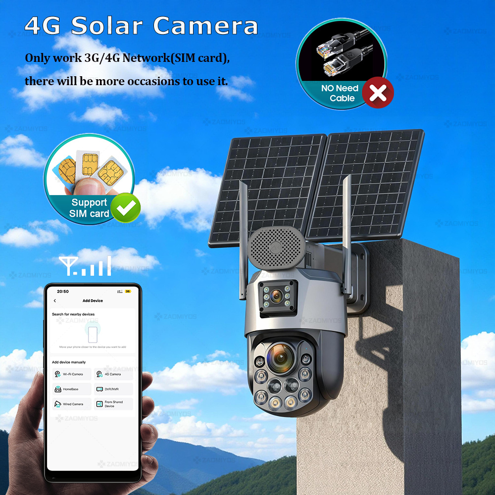 Cámara de Vigilancia Solar par - Home Security Battery reseña y precio