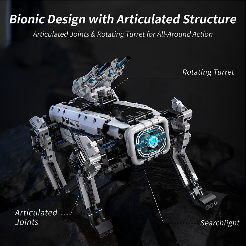 Robot de Programación STEM, Bl - Home Security Robot Dog reseña y precio