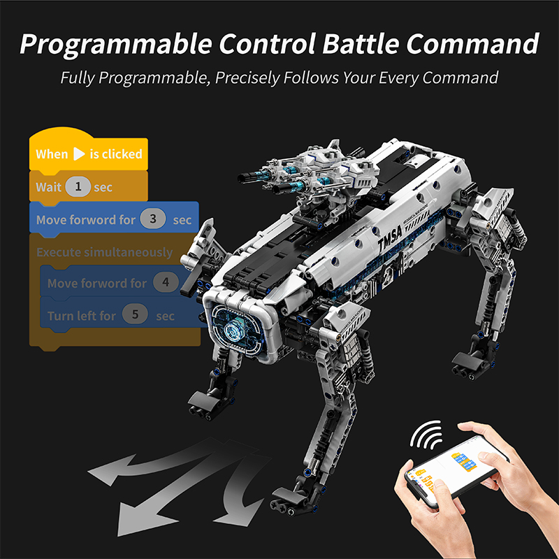 Robot de Programación STEM, Bl - Home Security Robot Dog reseña y precio